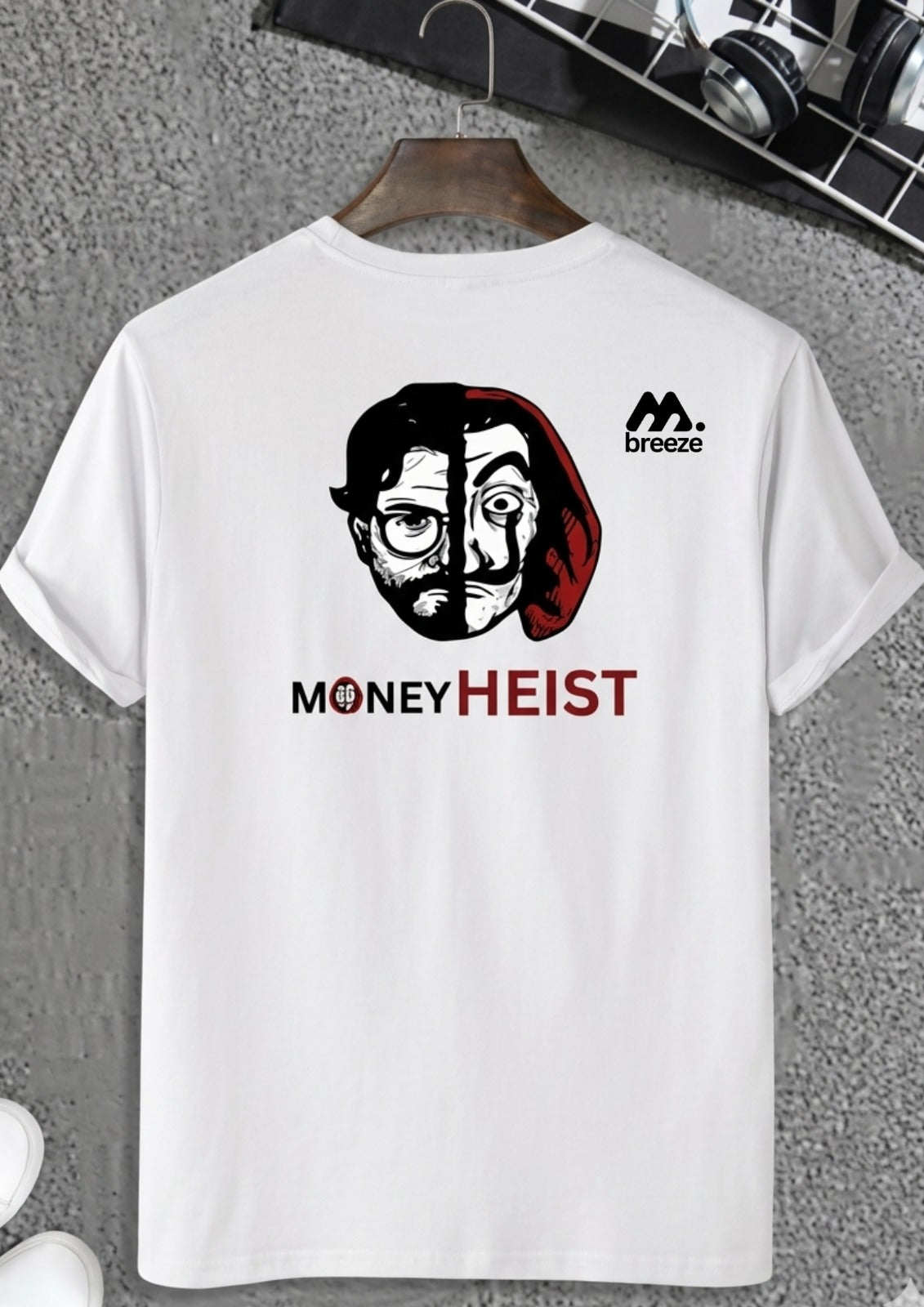 Money heist round neck shirt